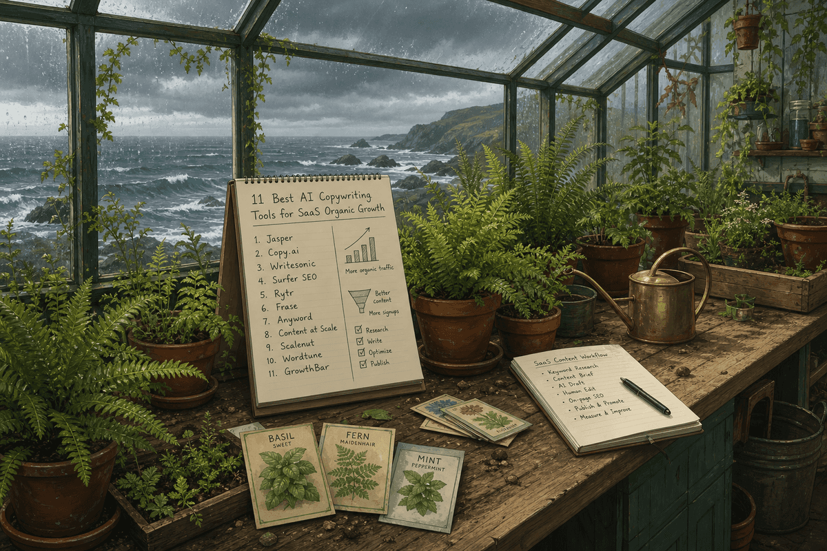 11 Best AI Copywriting Tools for SaaS Organic Growth